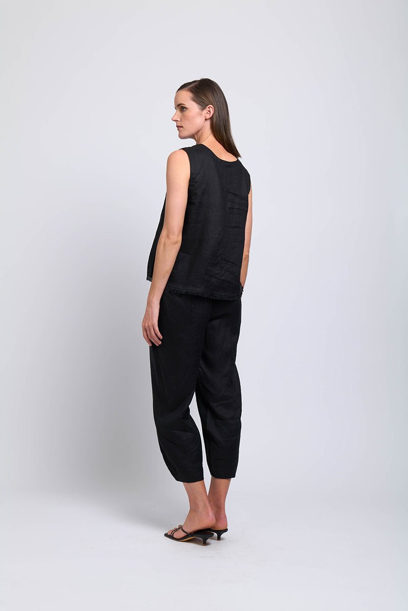 Foil Fringe Benefits Shell Black - Blue Water Clothing