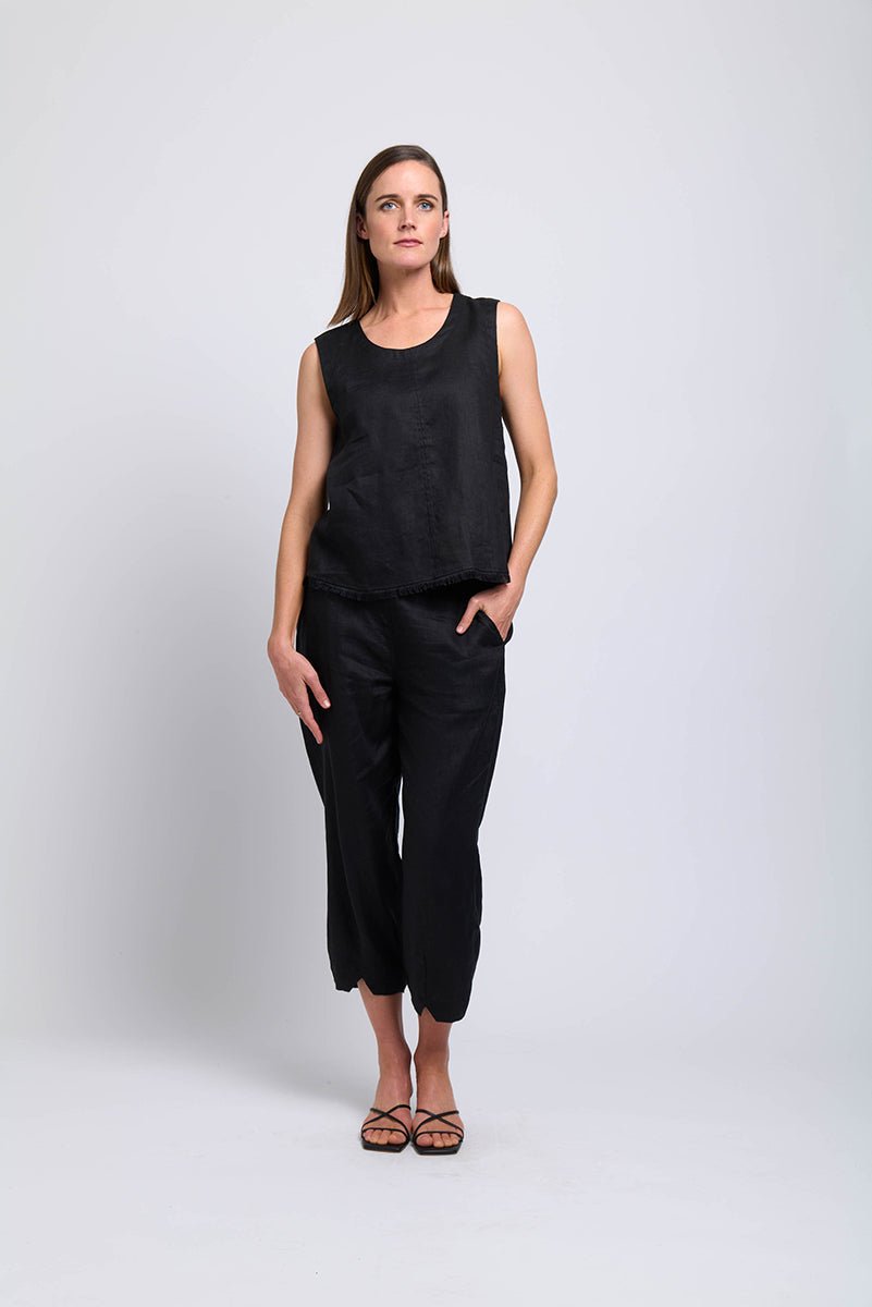 Foil Fringe Benefits Shell Black - Blue Water Clothing