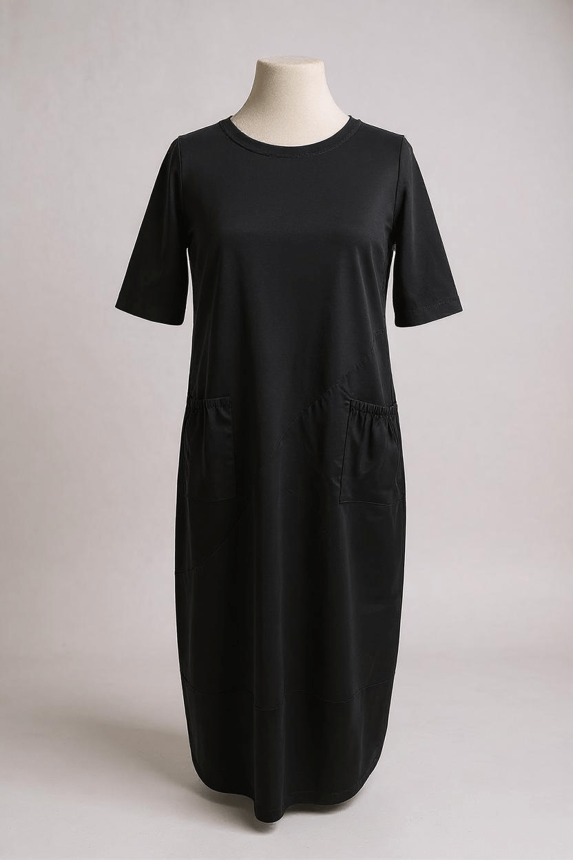FOILFoil Little Mix Dress BlackClothingBlack - Blue Water Clothing
