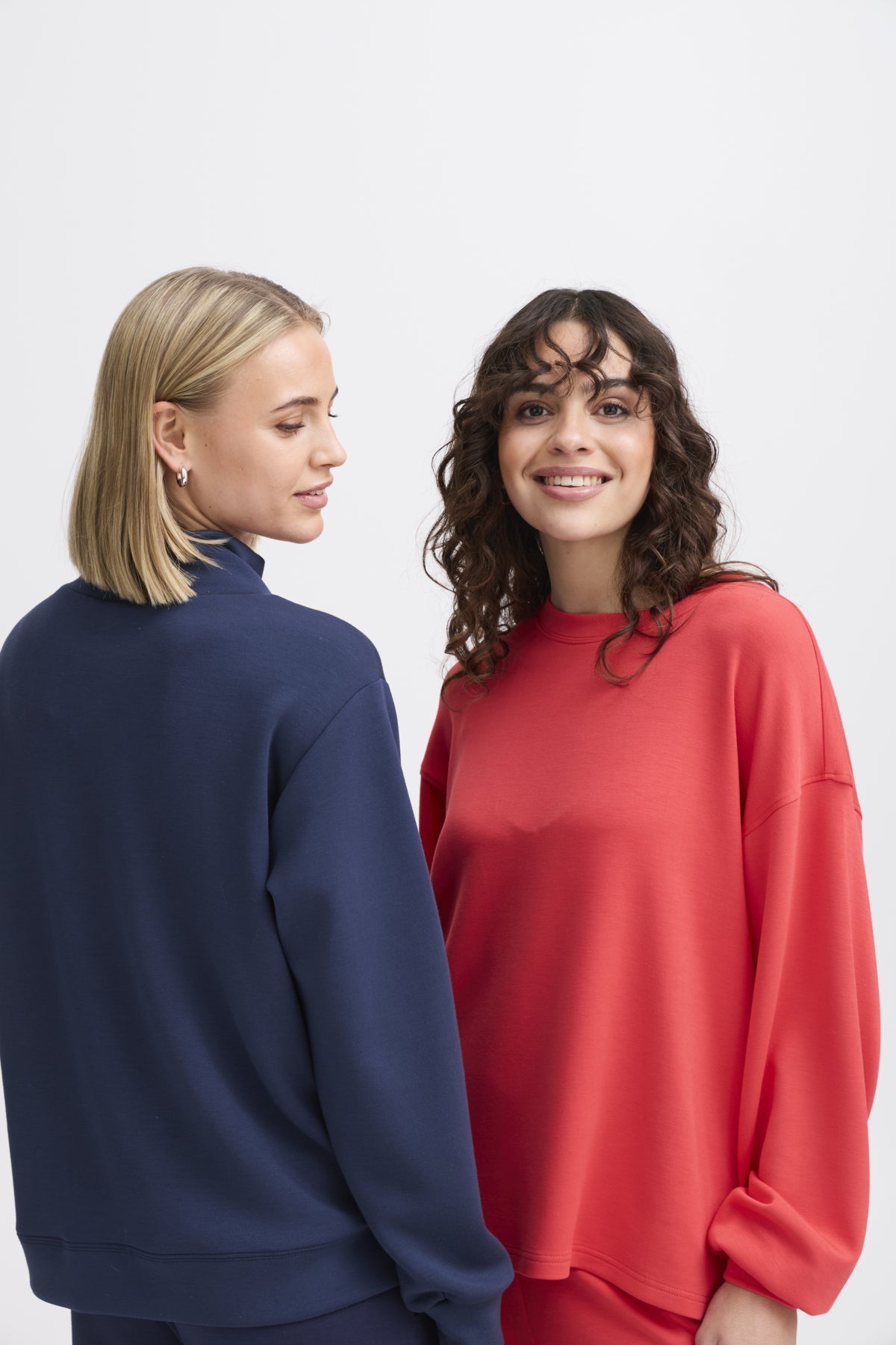Fransa Frcorea Pullover 2 - Blue Water Clothing