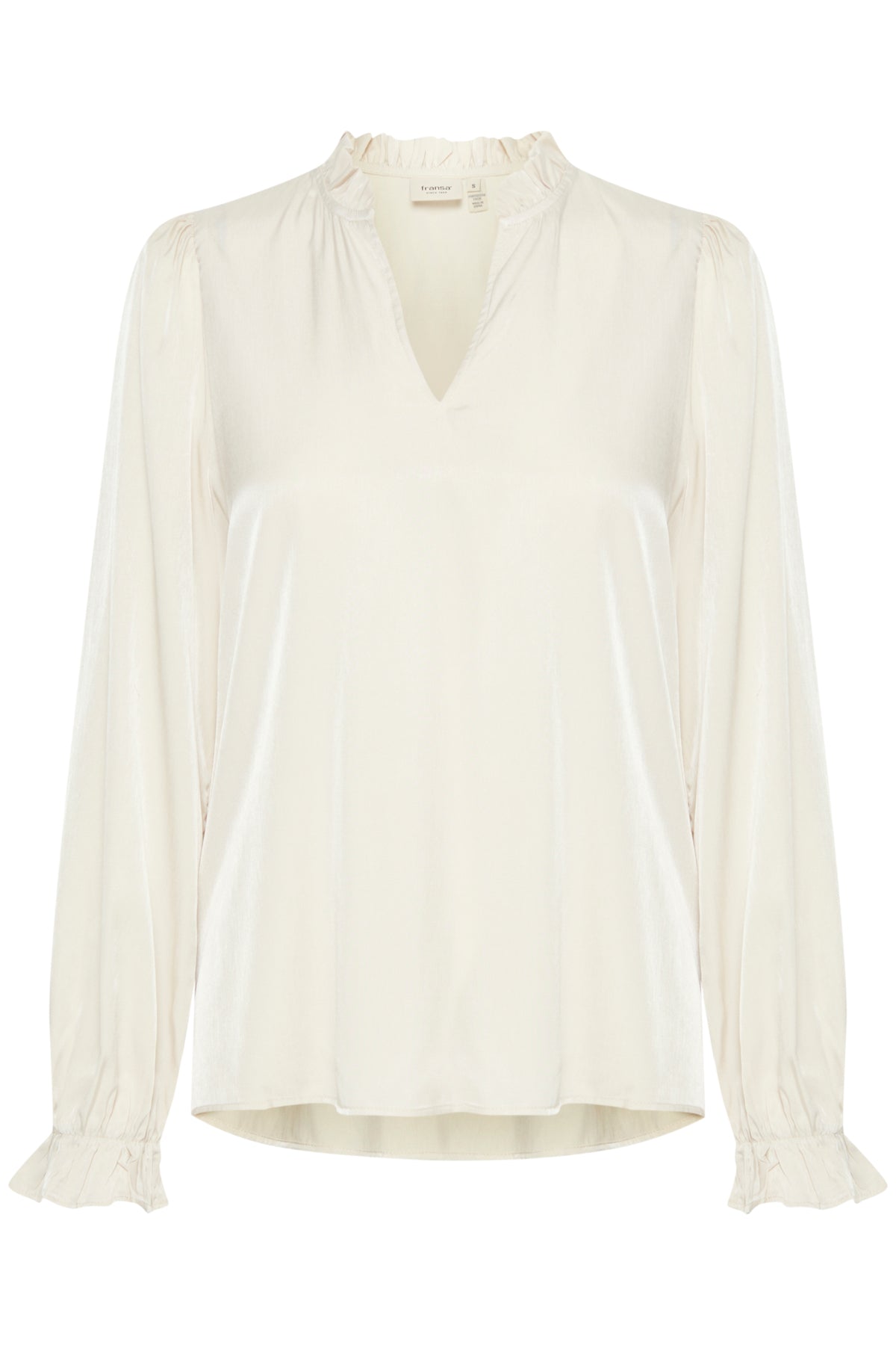 FransaFransa Frdiana Blouse 1ClothingWhisper White - Blue Water Clothing