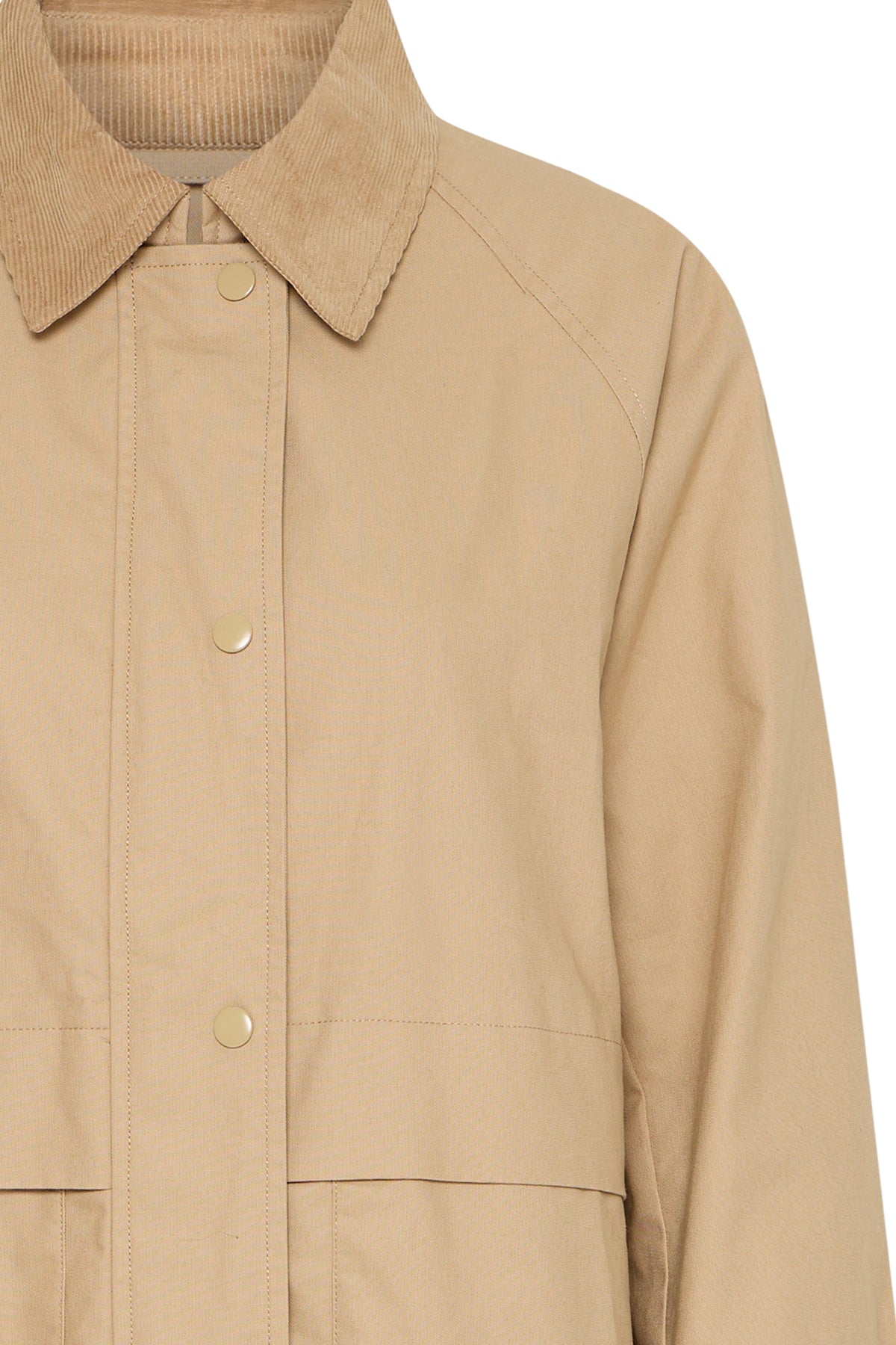 FransaFransa Frfirefly Jacket 1ClothingOxford Tan - Blue Water Clothing
