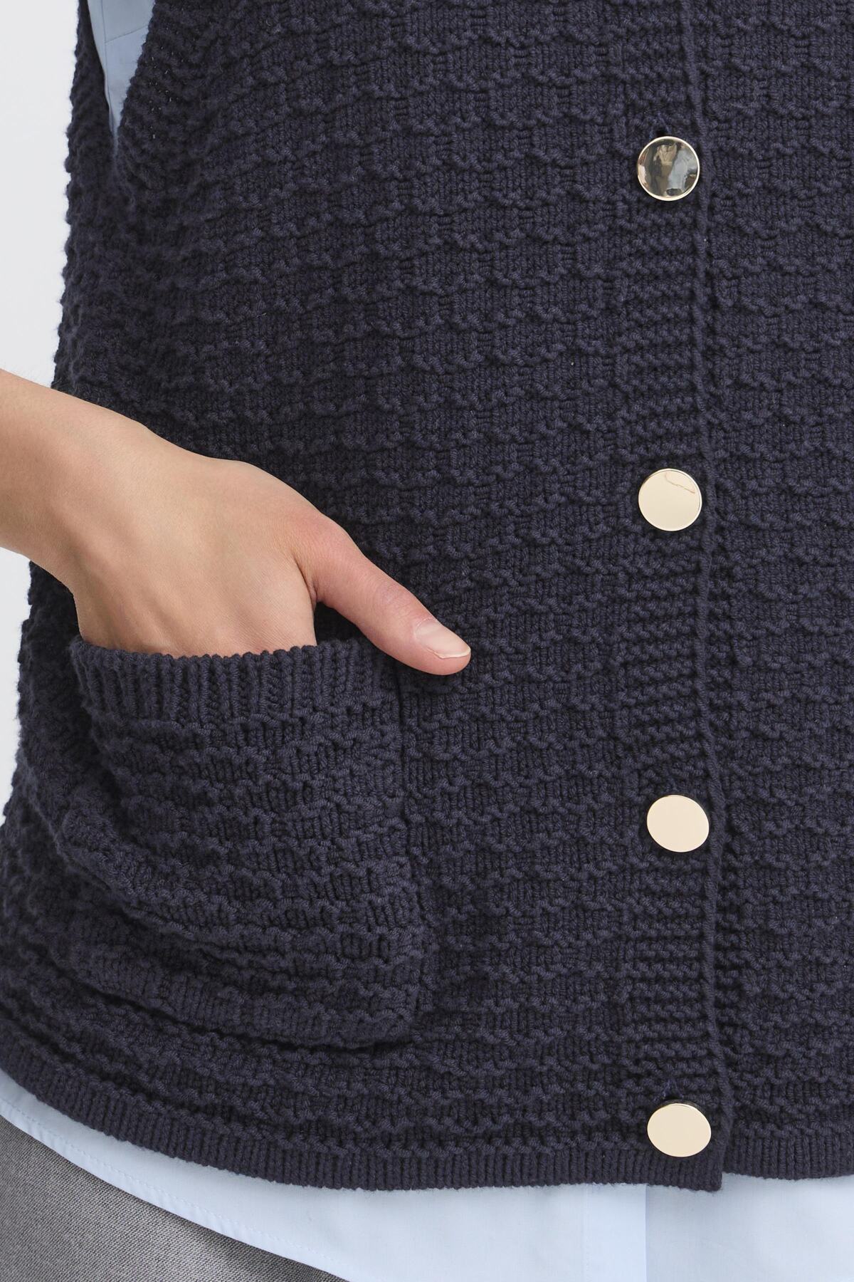 FransaFransa FRKenna Waistcoat 1ClothingNight Skye - Blue Water Clothing