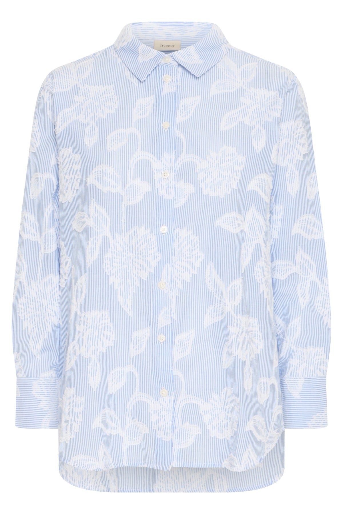 FransaFransa FRLani Shirt 1 Cashmere BlueClothingCashmere Blue - Blue Water Clothing