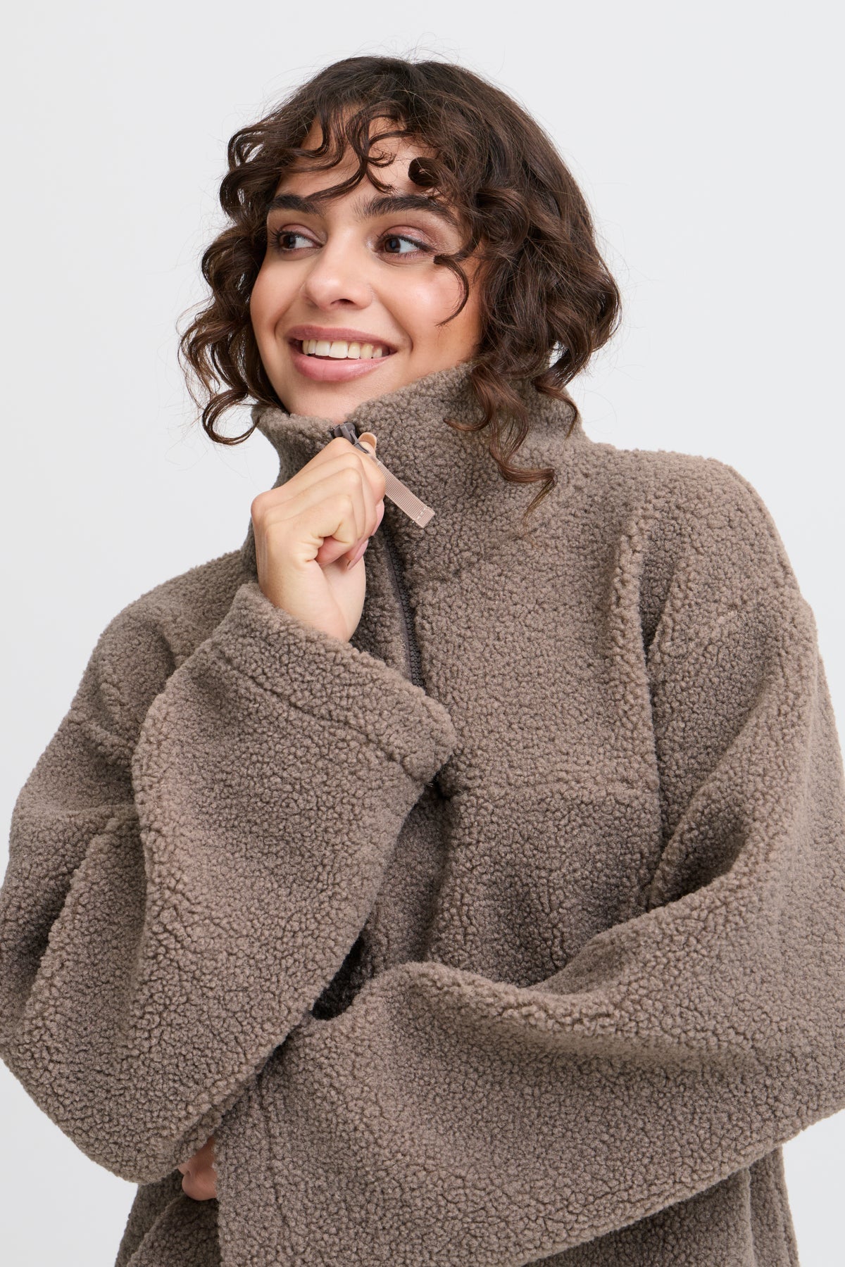 FransaFransa Frmikala Jacket 2ClothingBrindle - Blue Water Clothing