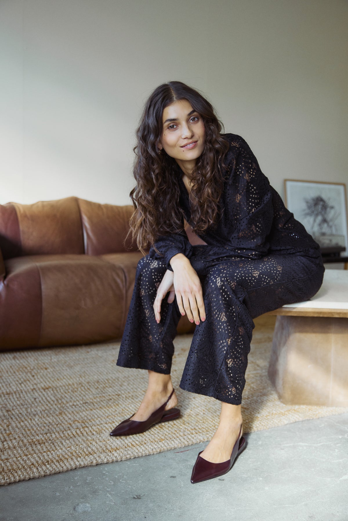 FransaFransa FRZahra Pant 1 BlackClothingBlack - Blue Water Clothing