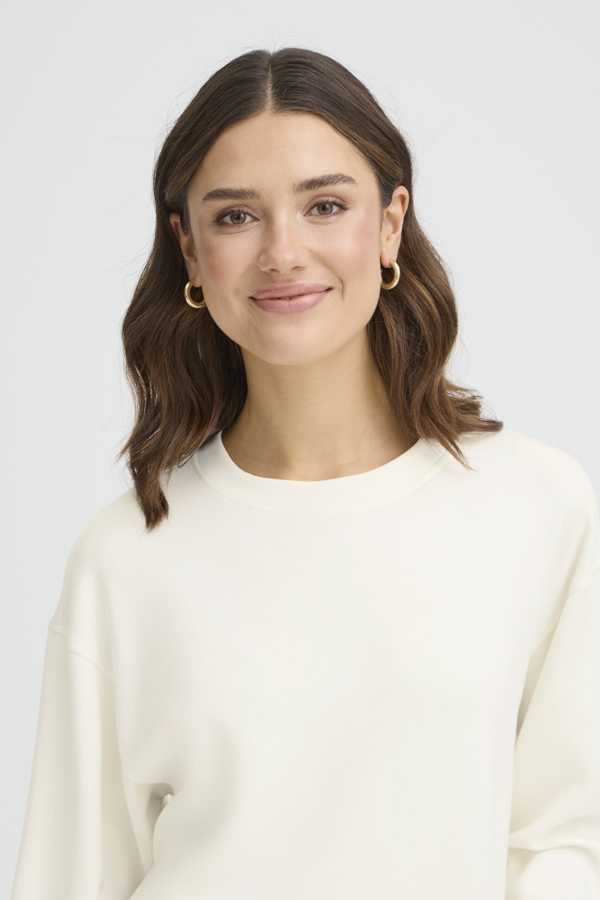 FransaFransa FRAURORA Sweatshirt 7TopsRose Smoke - Blue Water Clothing