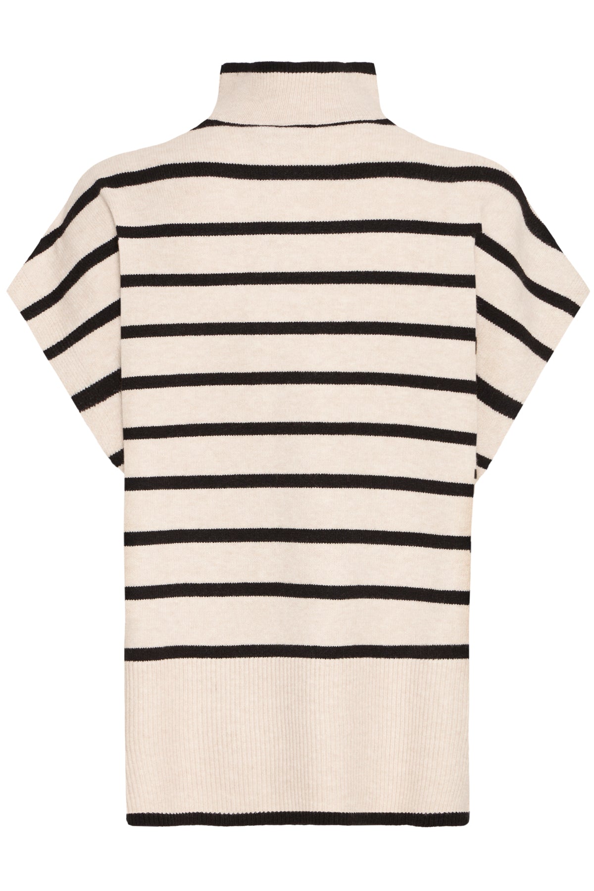 FransaFransa FRBitte Poncho 1TopsLimestone Melange - Blue Water Clothing