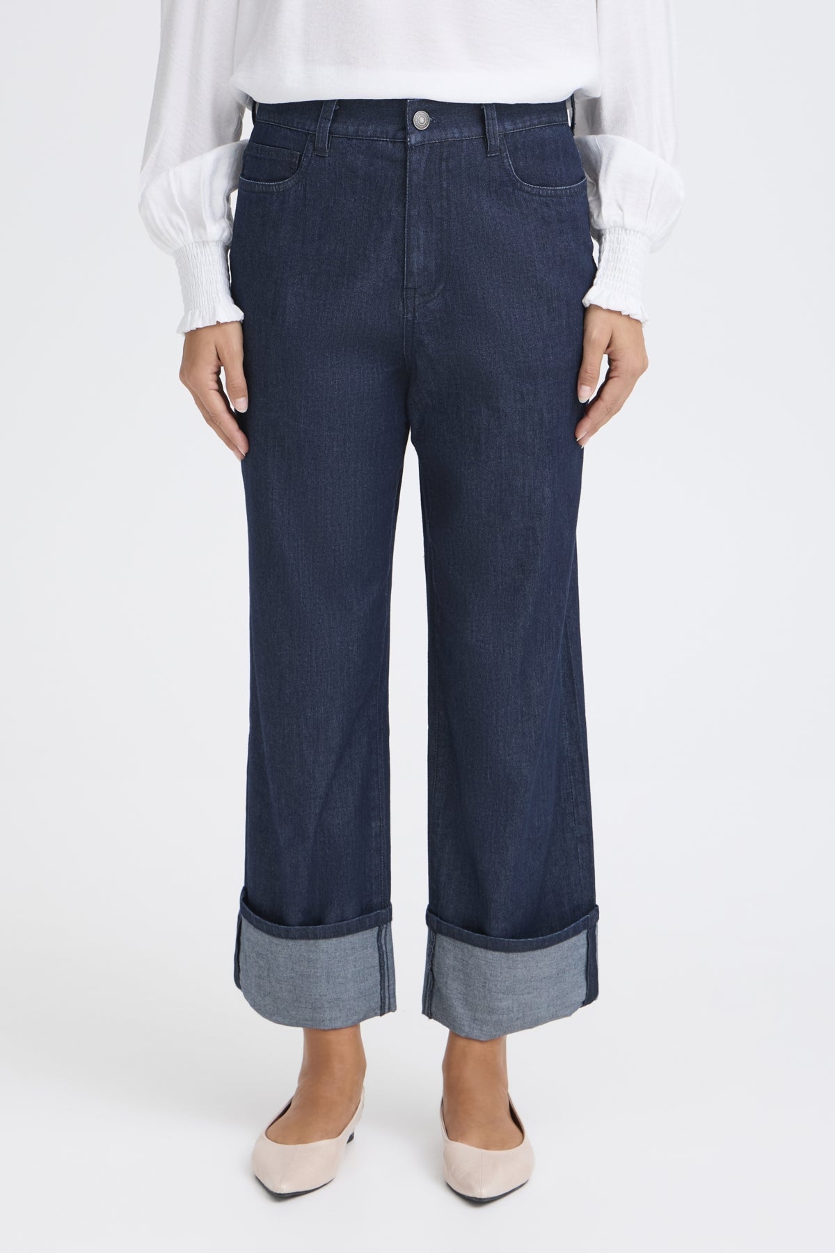 FransaFransa FRCHICAGO Jeans 2BottomsRaw Blue Denim - Blue Water Clothing