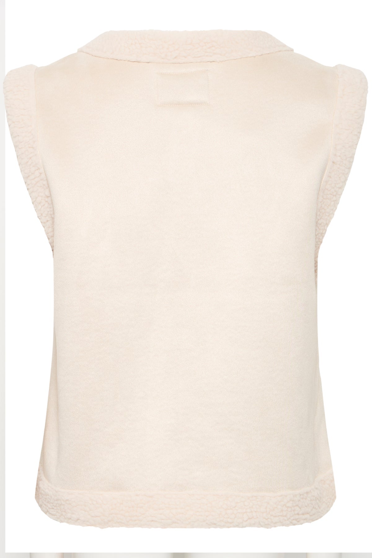 FransaFransa FRElektra Waistcoat 1TopsLimestone Melange - Blue Water Clothing