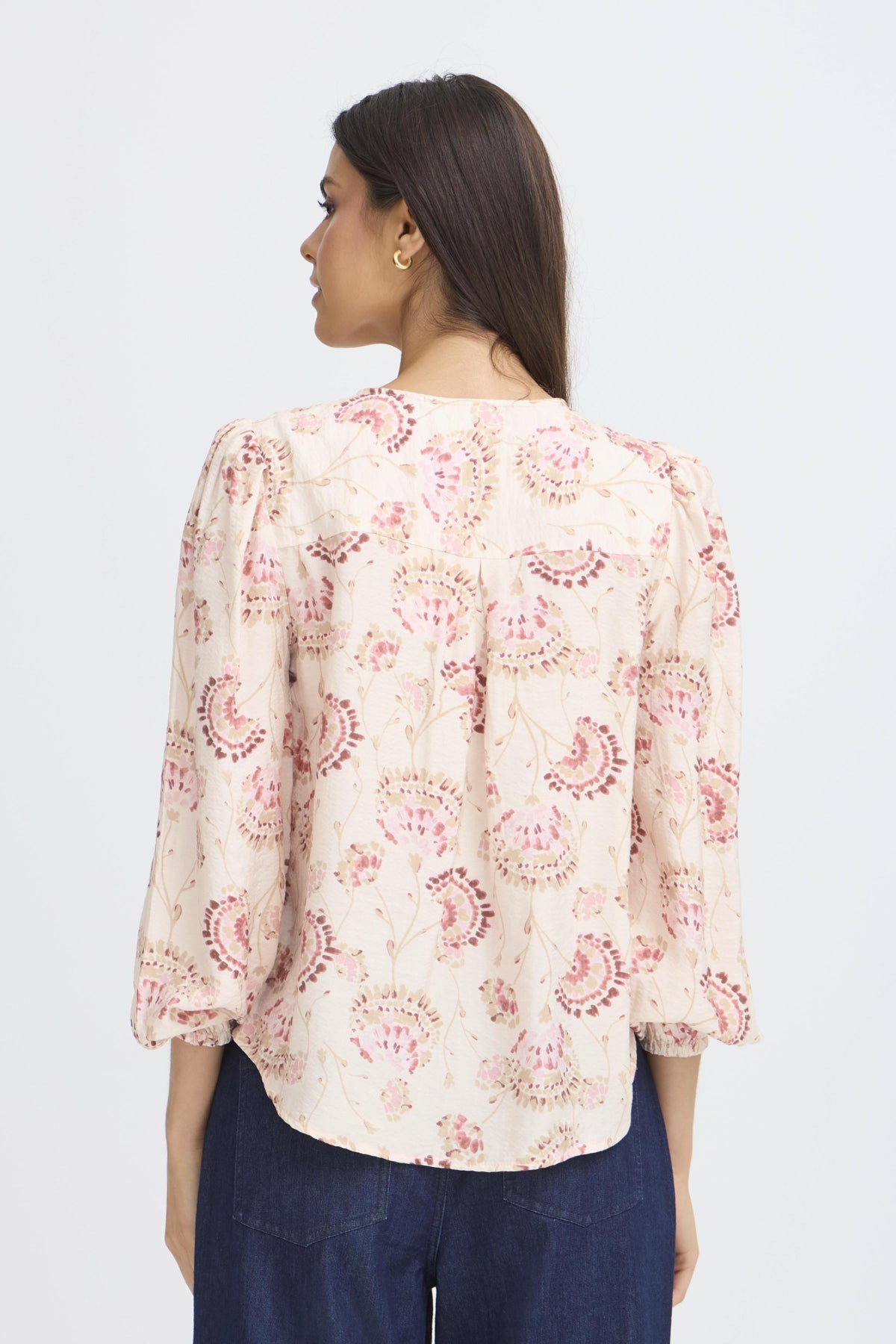 FransaFransa FRKALIA Blouse 1TopsORCHID FLOW - Blue Water Clothing