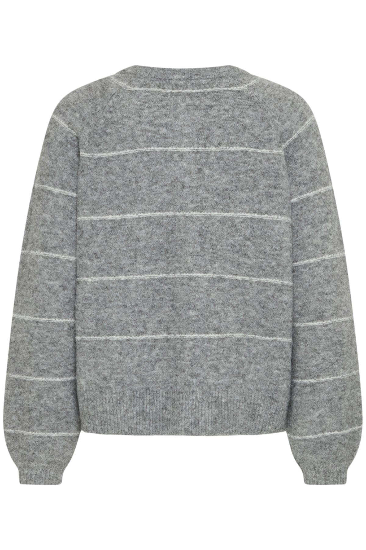 FransaFransa FRKendra Cardigan 1TopsAsphalt Melange - Blue Water Clothing