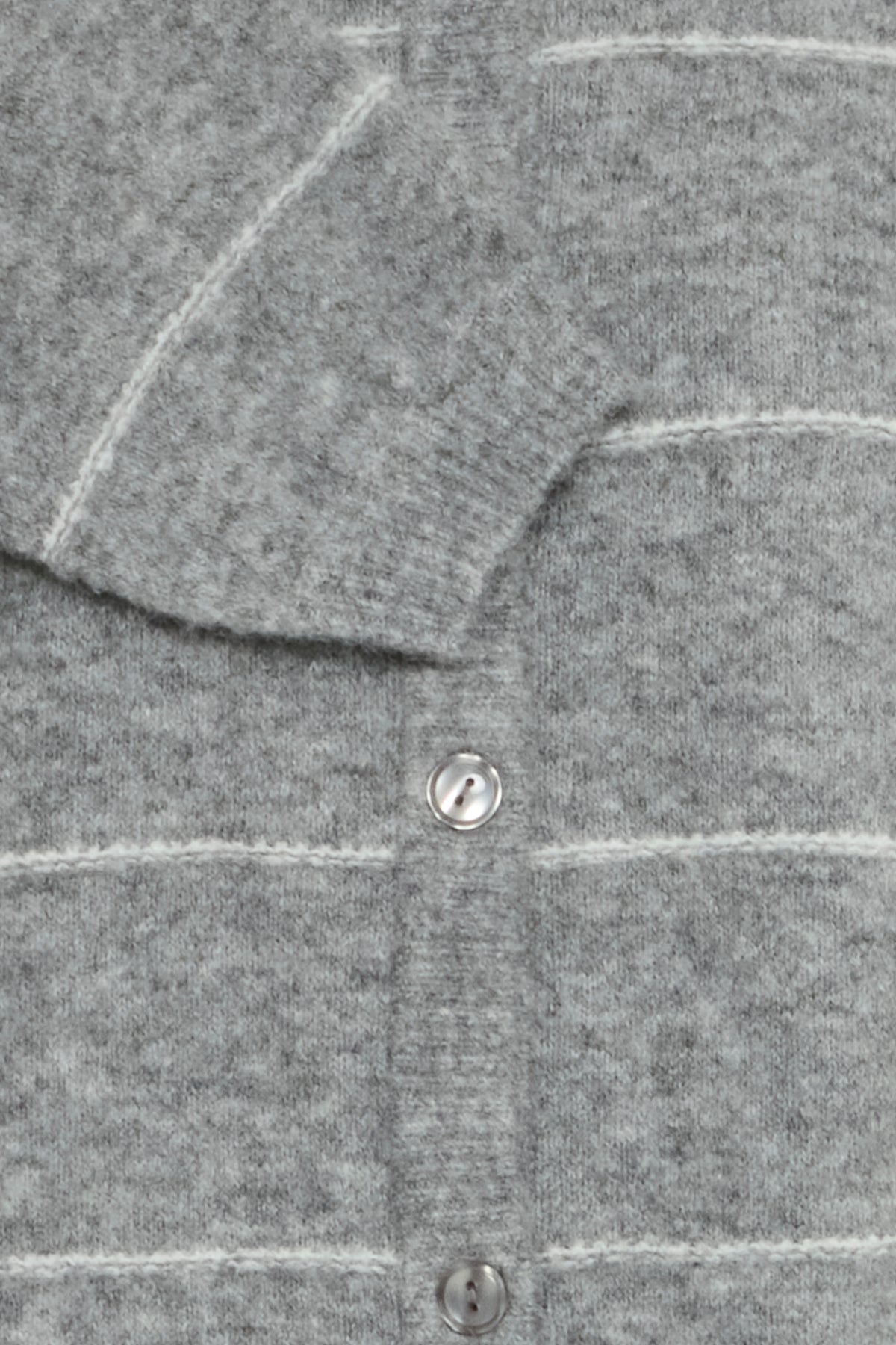 FransaFransa FRKendra Cardigan 1TopsAsphalt Melange - Blue Water Clothing