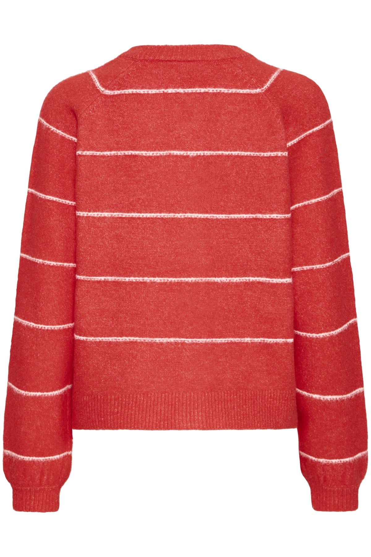 FransaFransa FRKendra Cardigan 1TopsMars Red - Blue Water Clothing