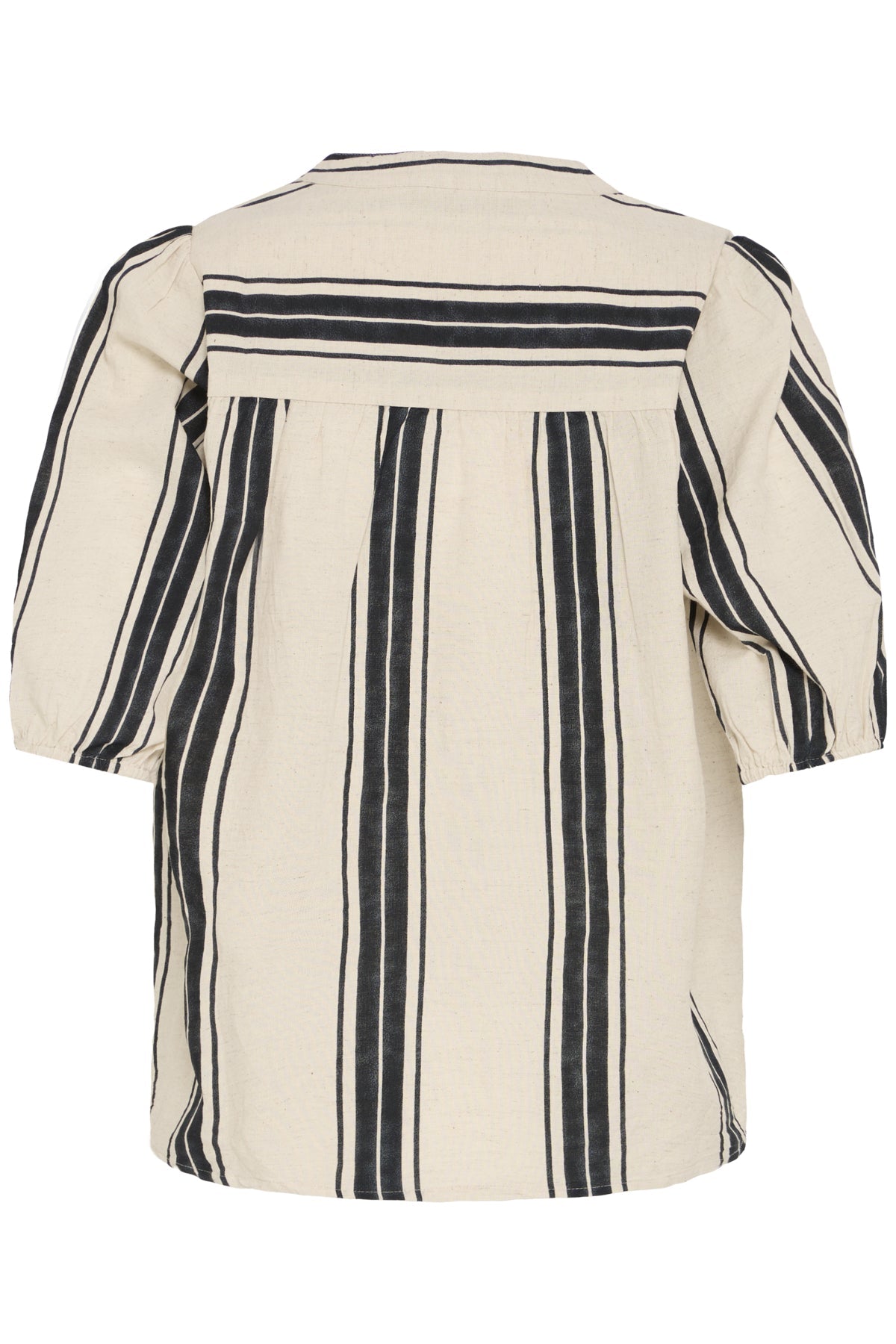 FransaFransa FRMADDIE Blouse 2TopsWIDE STRIPE BLACK - Blue Water Clothing