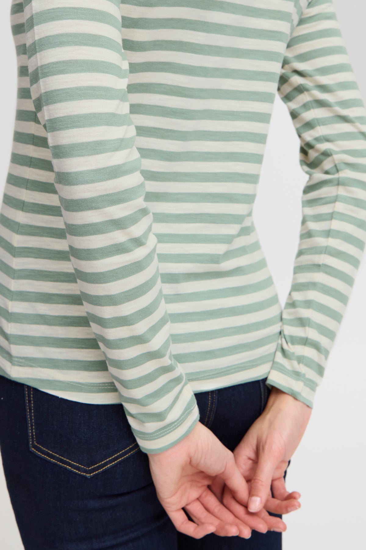 FransaFransa FRmye T-Shirt 1TopsDusty Olive - Blue Water Clothing