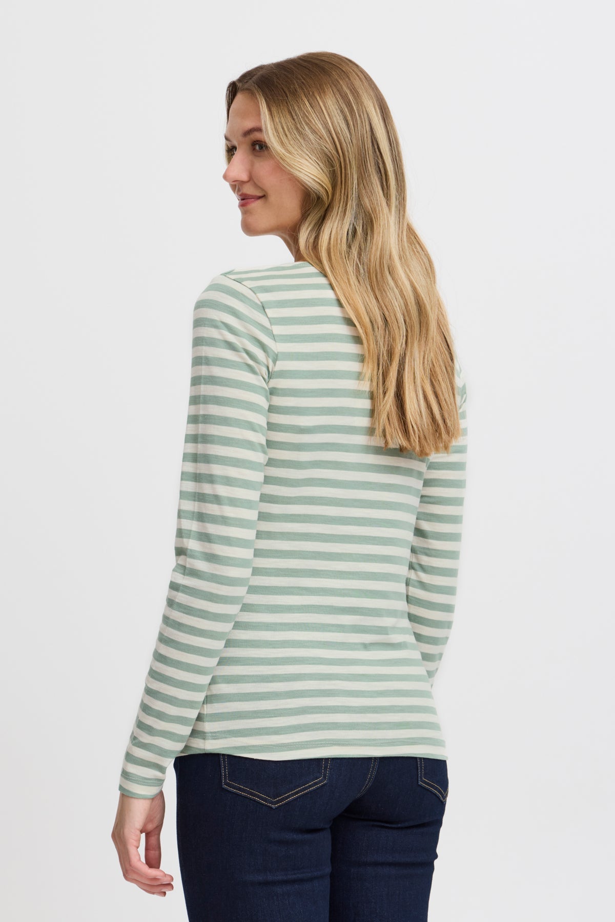 FransaFransa FRmye T-Shirt 1TopsDusty Olive - Blue Water Clothing