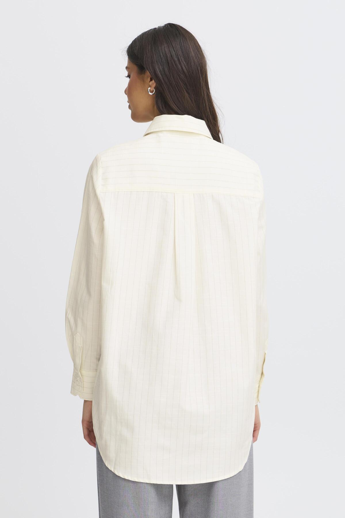 FransaFransa FRSofia Shirt 1 Whisper WhiteTopsWhisper White - Blue Water Clothing