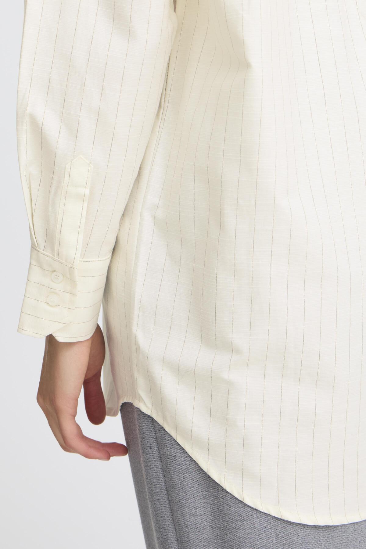 FransaFransa FRSofia Shirt 1 Whisper WhiteTopsWhisper White - Blue Water Clothing