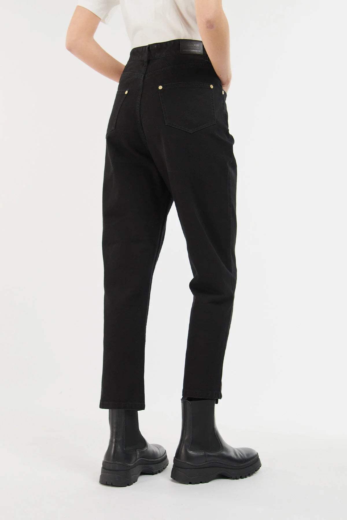 BarbourGarcia JeanJeansBlack - Blue Water Clothing