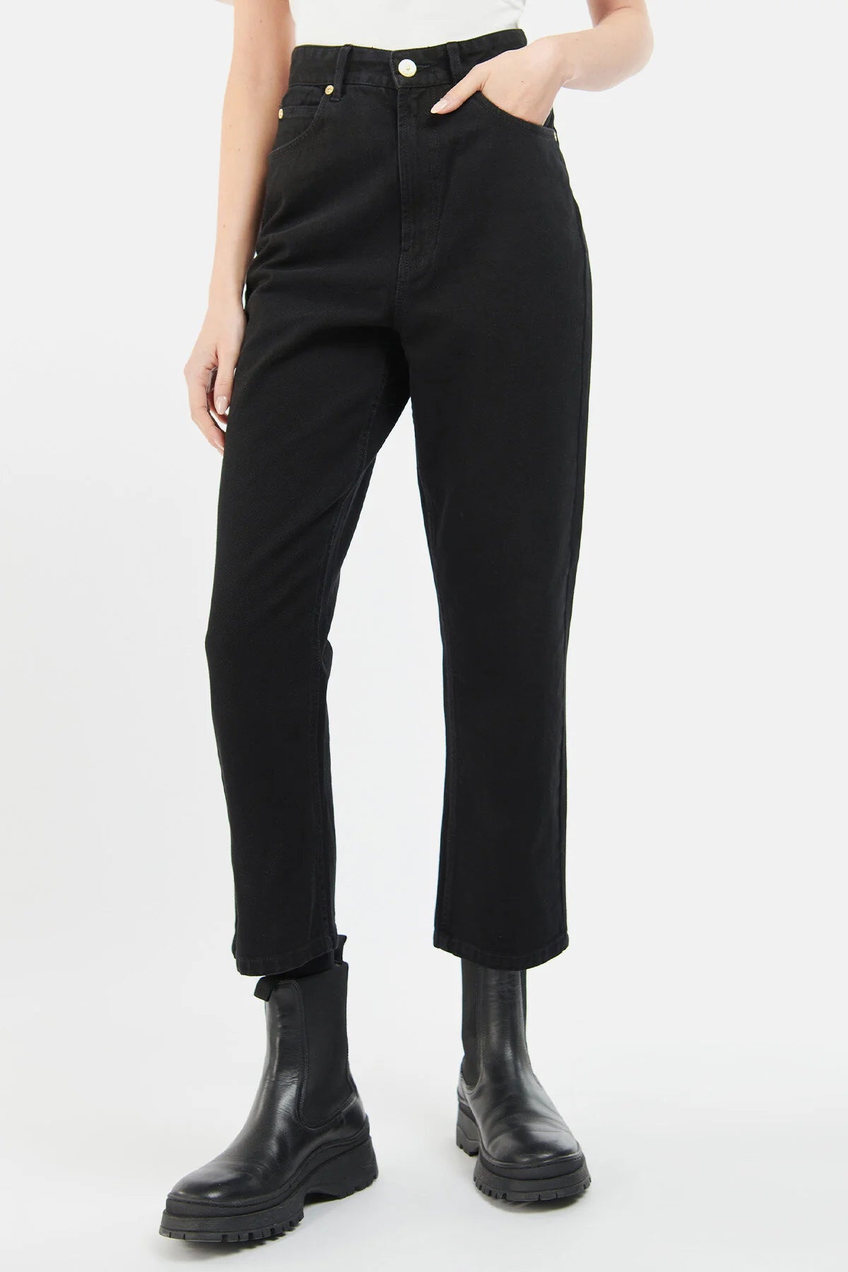 BarbourGarcia JeanJeansBlack - Blue Water Clothing