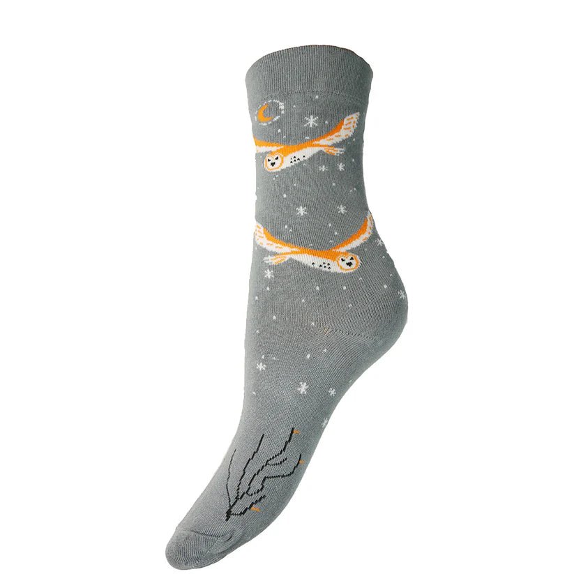 Gemjar SocksGemjar Nocturnal Owl Bamboo SocksAccessories - Blue Water Clothing