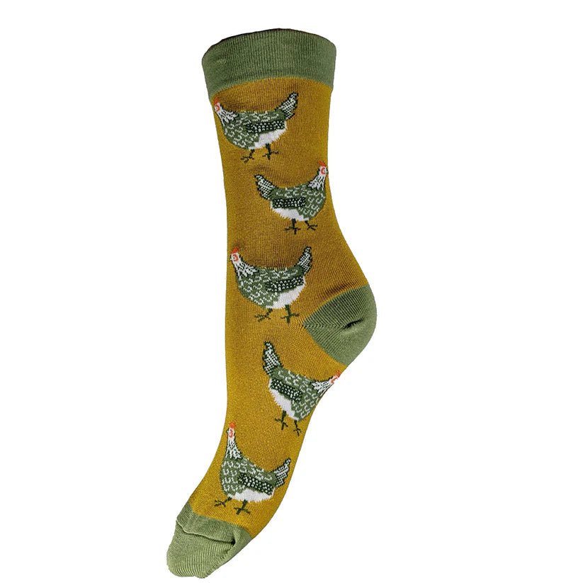 Gemjar SocksGemjar Red Rooster Bamboo SocksAccessories - Blue Water Clothing
