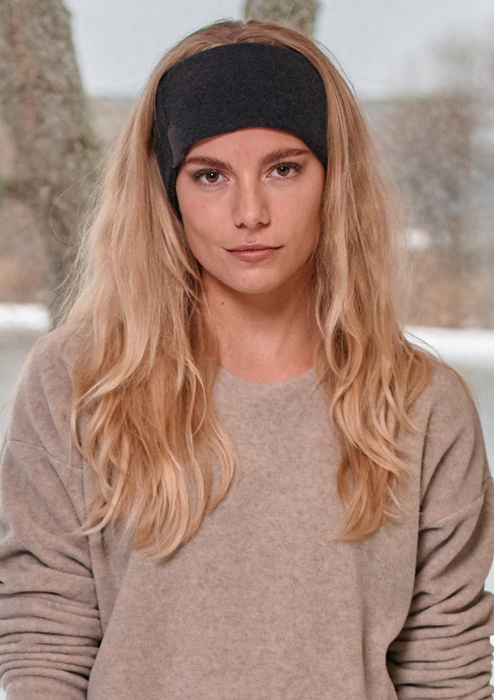 Henriette SteffensenHenriette Steffensen Fleece HeadbandAccessoriesLight grey - Blue Water Clothing