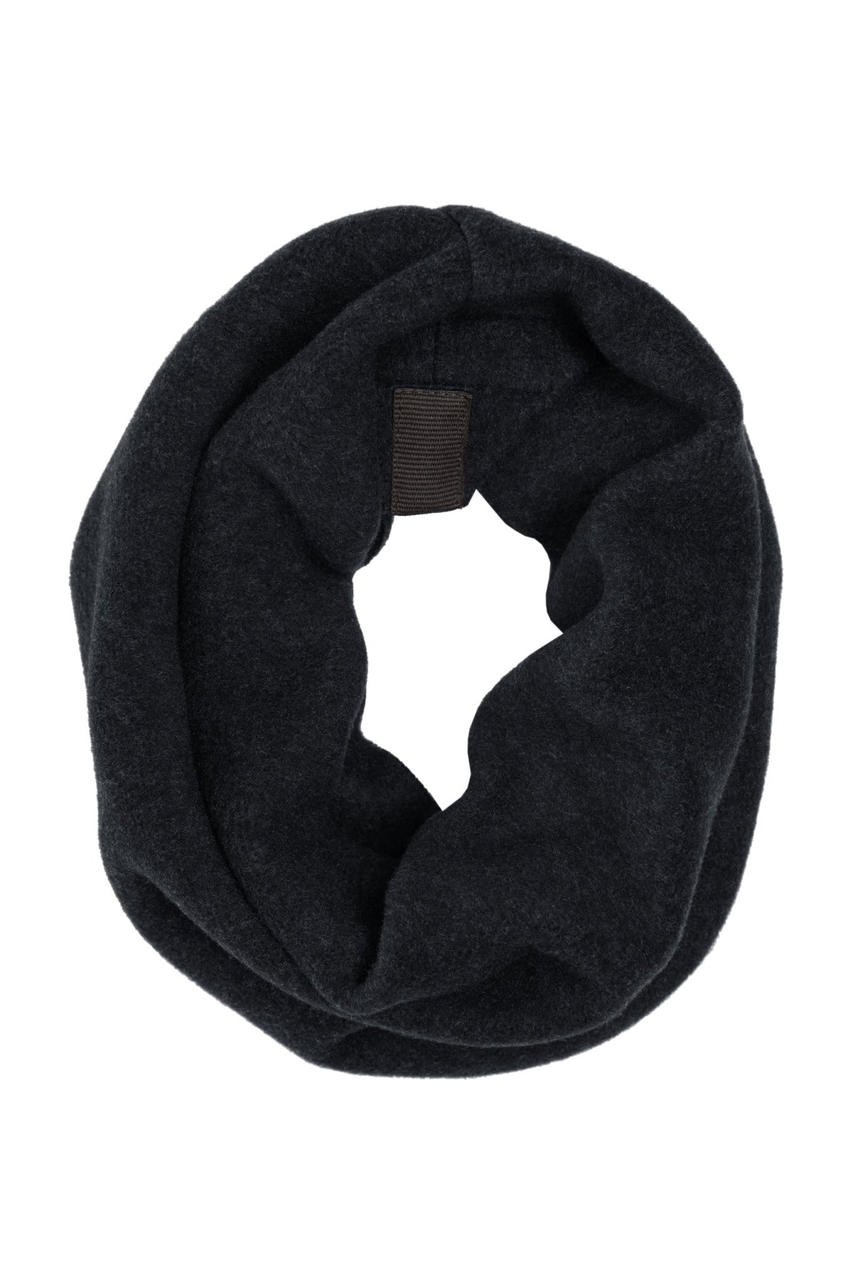 Henriette Steffensen Fleece Tube Scarf 4111Soft Black - Blue Water Clothing