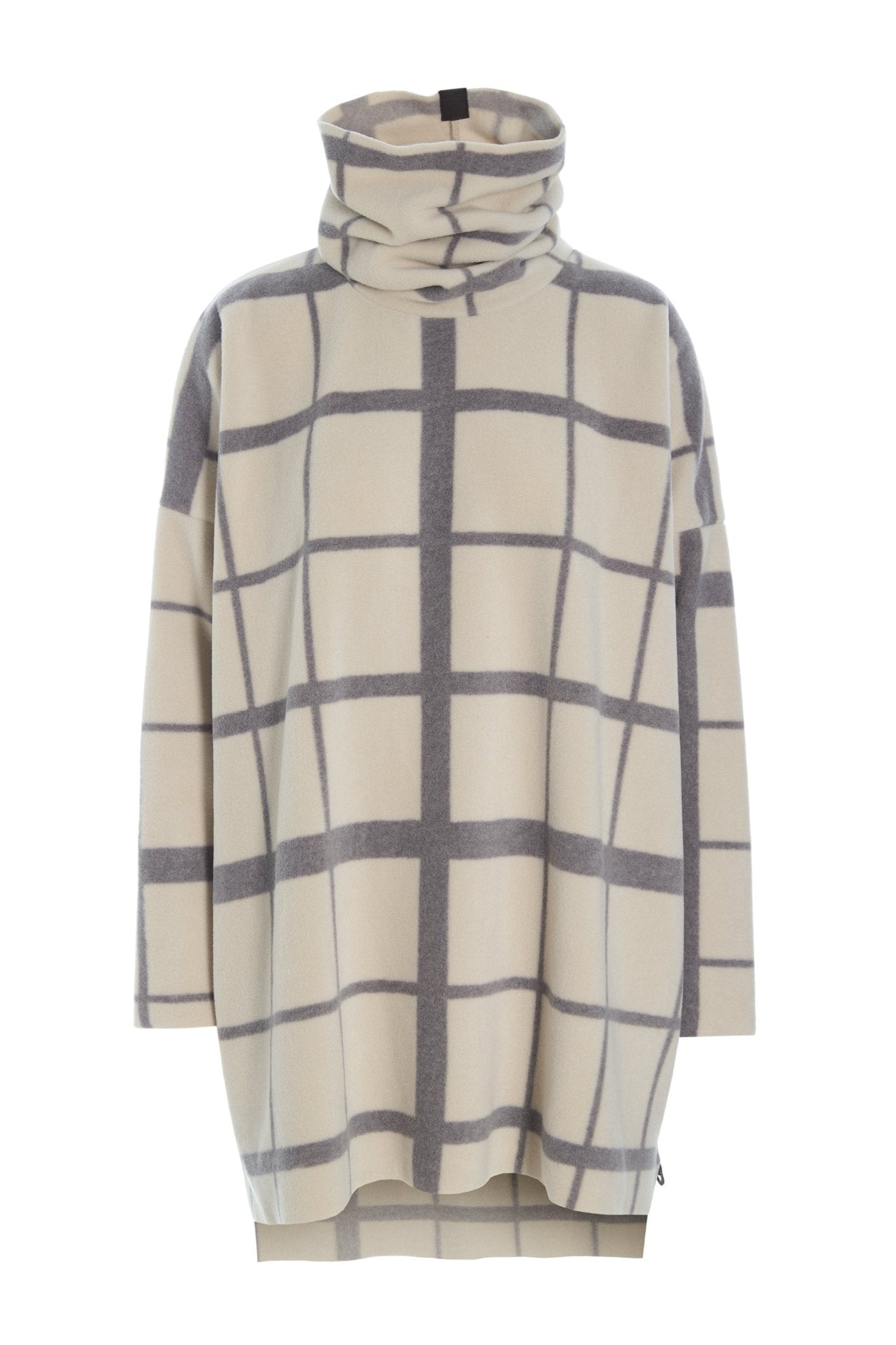 Henriette SteffensenHenriette Steffensen Fleece Tunic High NeckTopsClan Print Kit - Blue Water Clothing