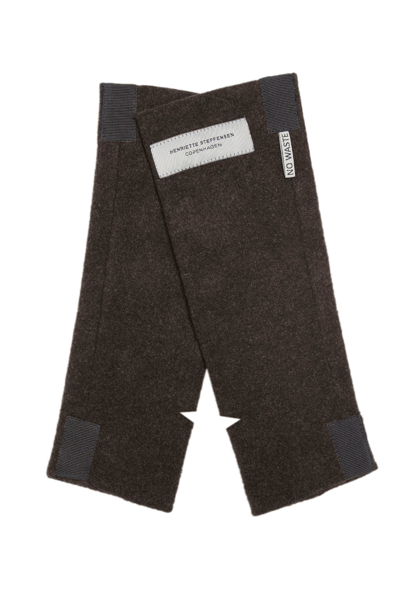 Henriette SteffensenHenriette Steffensen Fleece Wrist WarmersAccessoriesChocolate - Blue Water Clothing