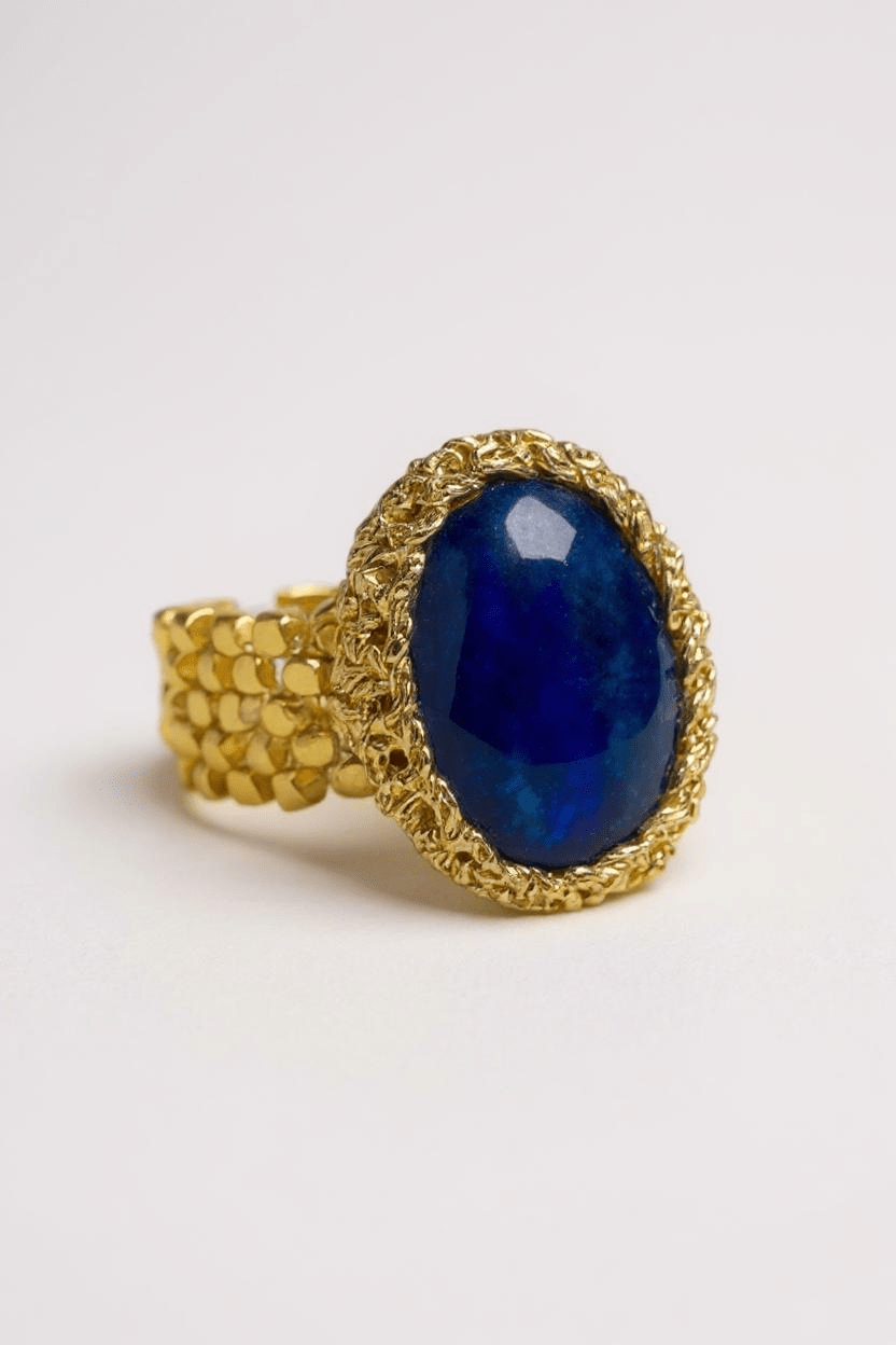 IBU JewelsIBU Jewels Ring JulesClothingBlue Soladite - Blue Water Clothing