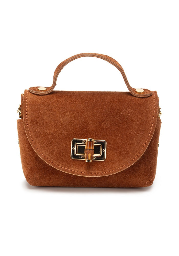 Elie Beaumont Mini Bamboo Bag Suede