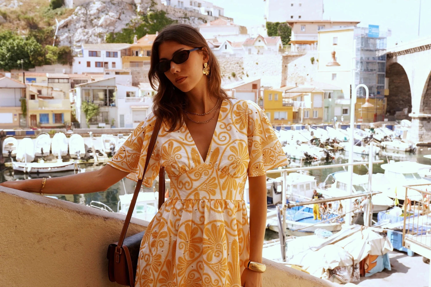 In April 1986In April 1986 Lumen DressDressesYELLOW - Blue Water Clothing