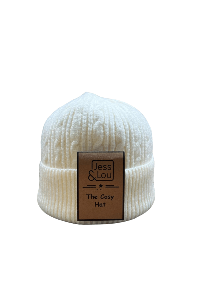 Jess & LouJess & Lou Cosy Cable Hat NewAccessoriesCream - Blue Water Clothing