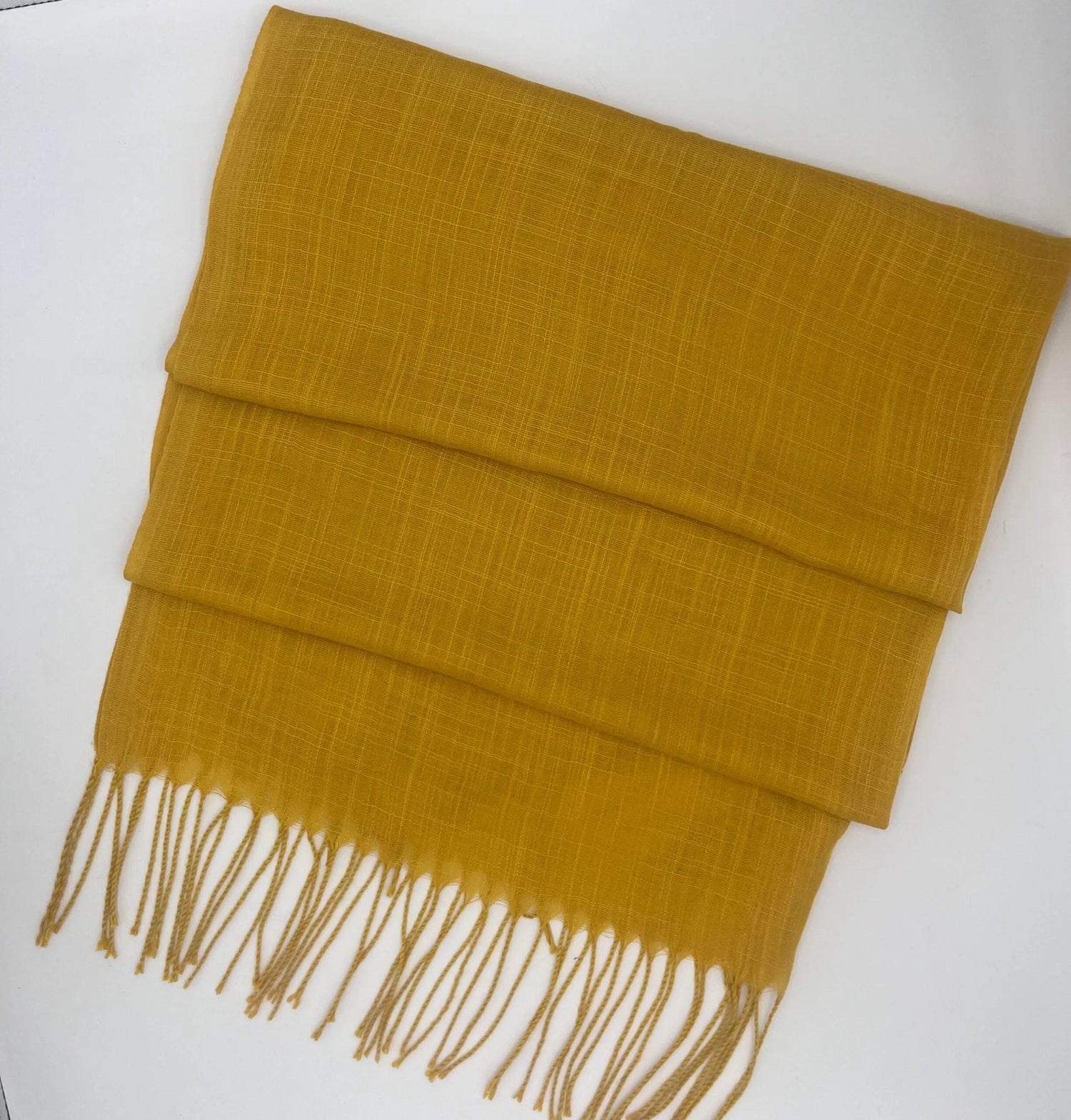 Jess & LouJess & Lou Soft Lightweight ScarfScarvesMellow Mustard - Blue Water Clothing