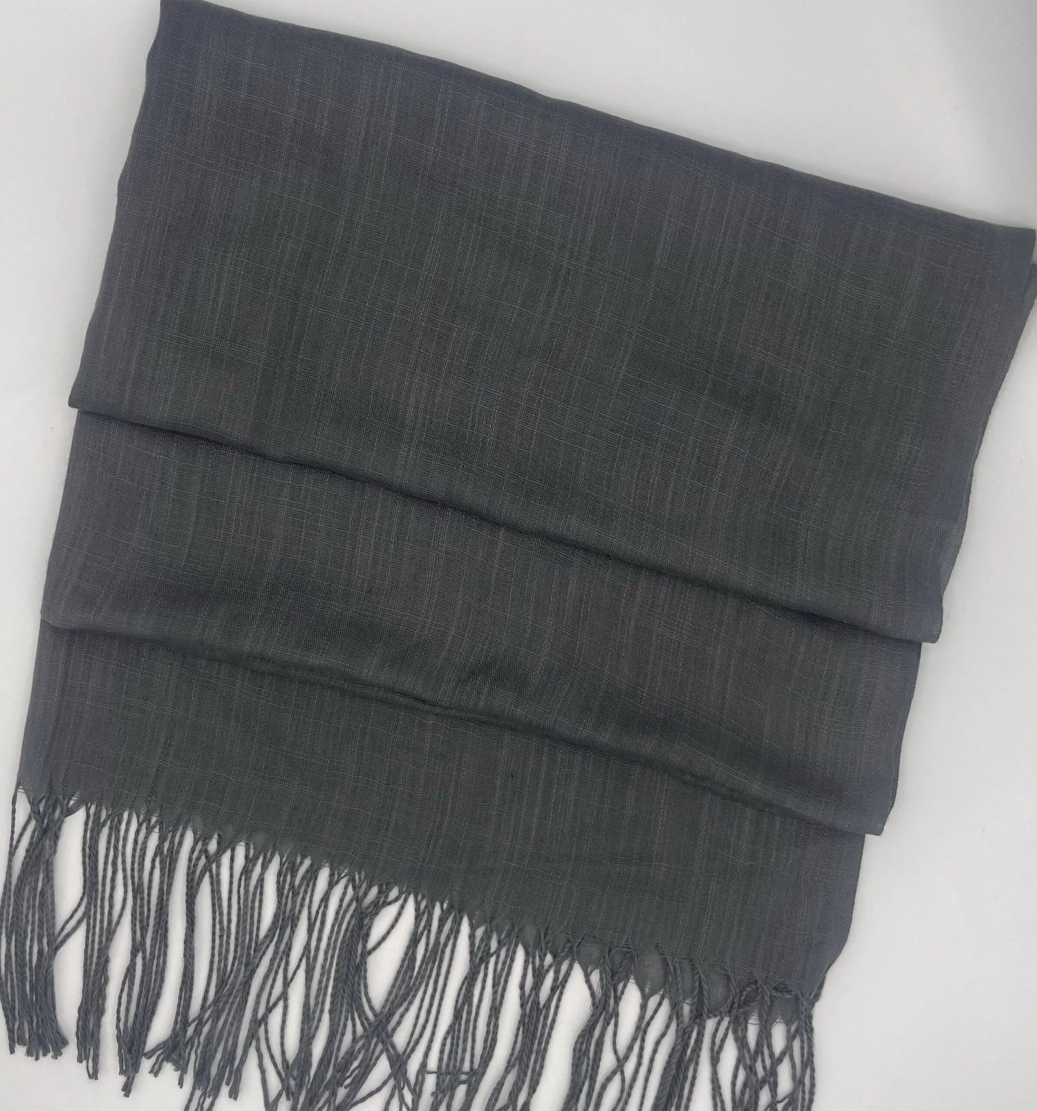 Jess & LouJess & Lou Soft Lightweight ScarfScarvesGraceful Grey - Blue Water Clothing