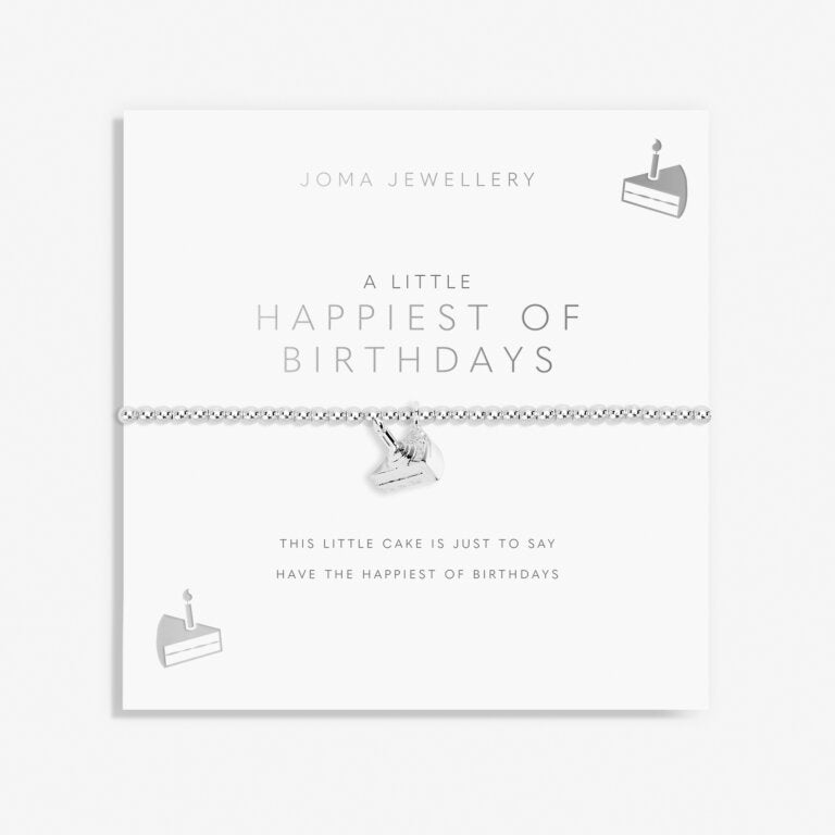 Joma Jewellery A Little 'Happiest Of Birthdays' Bracelet - Blue Water Clothing