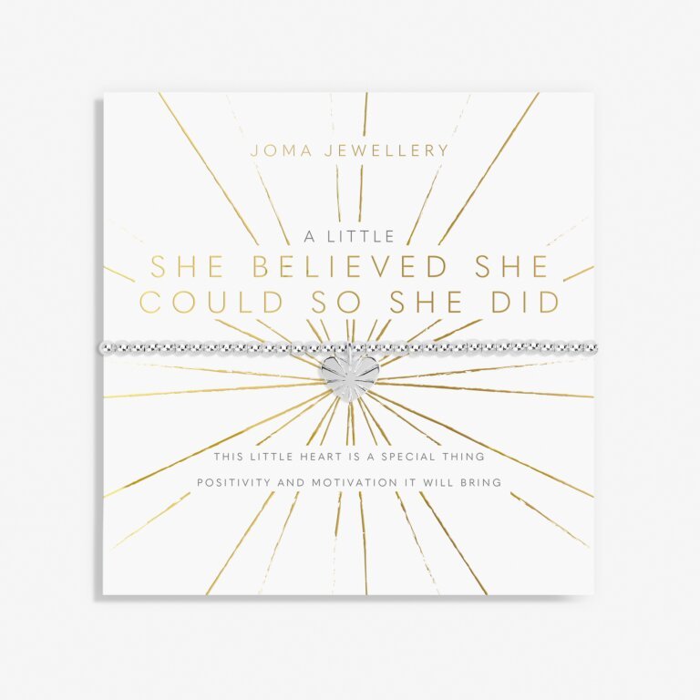 Joma JewelleryJoma Jewellery A Little 'She Believed She Could' BraceletAccessories - Blue Water Clothing