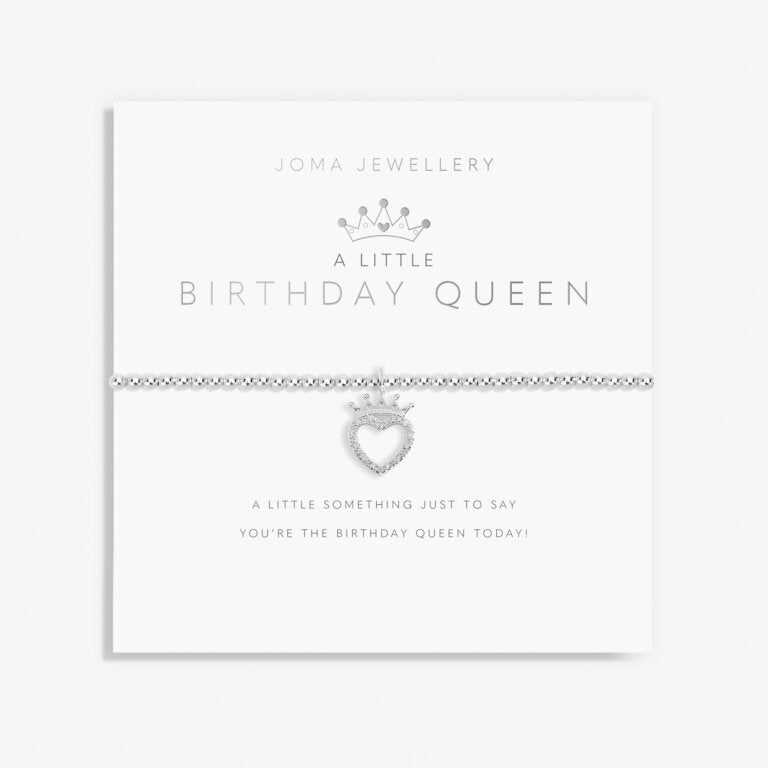 Joma Jewellery 'Birthday Queen' A Little Bracelet - Blue Water Clothing