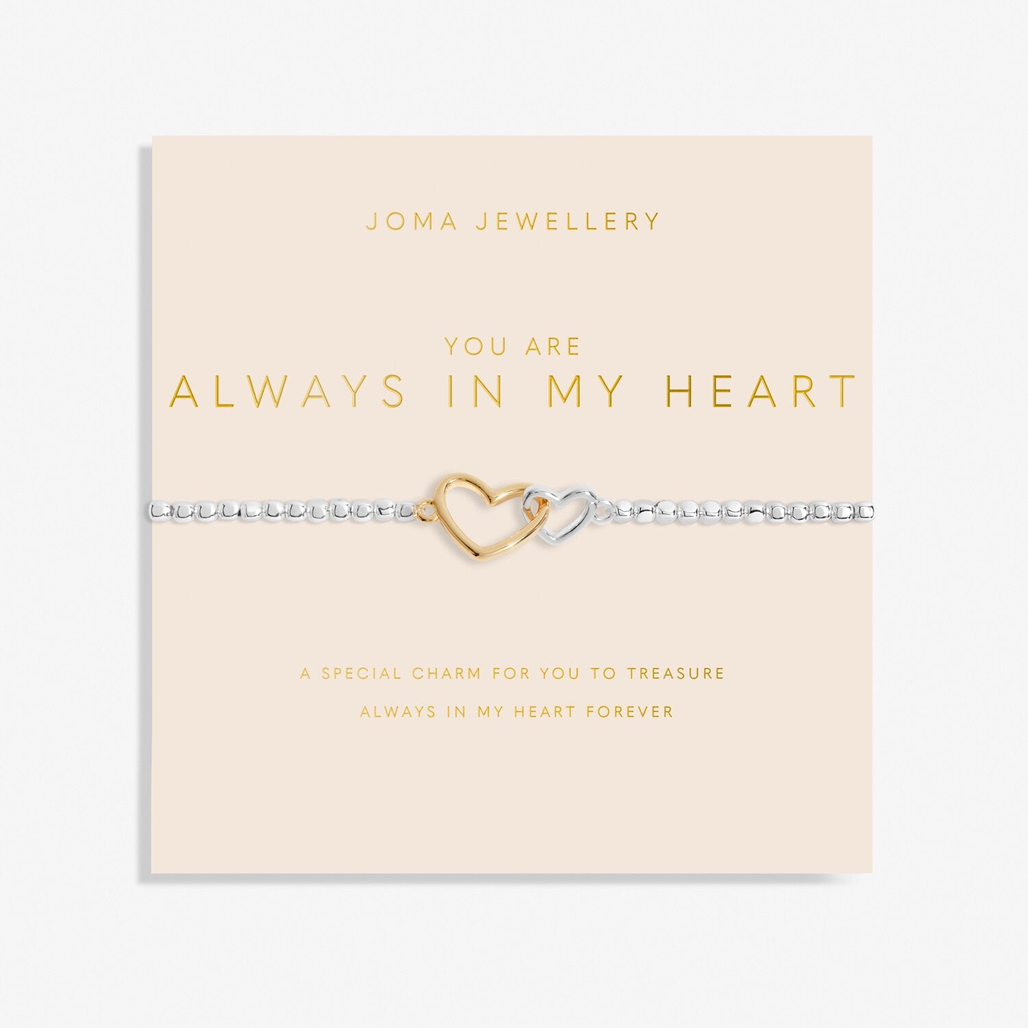 Joma Jewellery 'You Are Always In My Heart' Forever Yours Bracelet - Blue Water Clothing