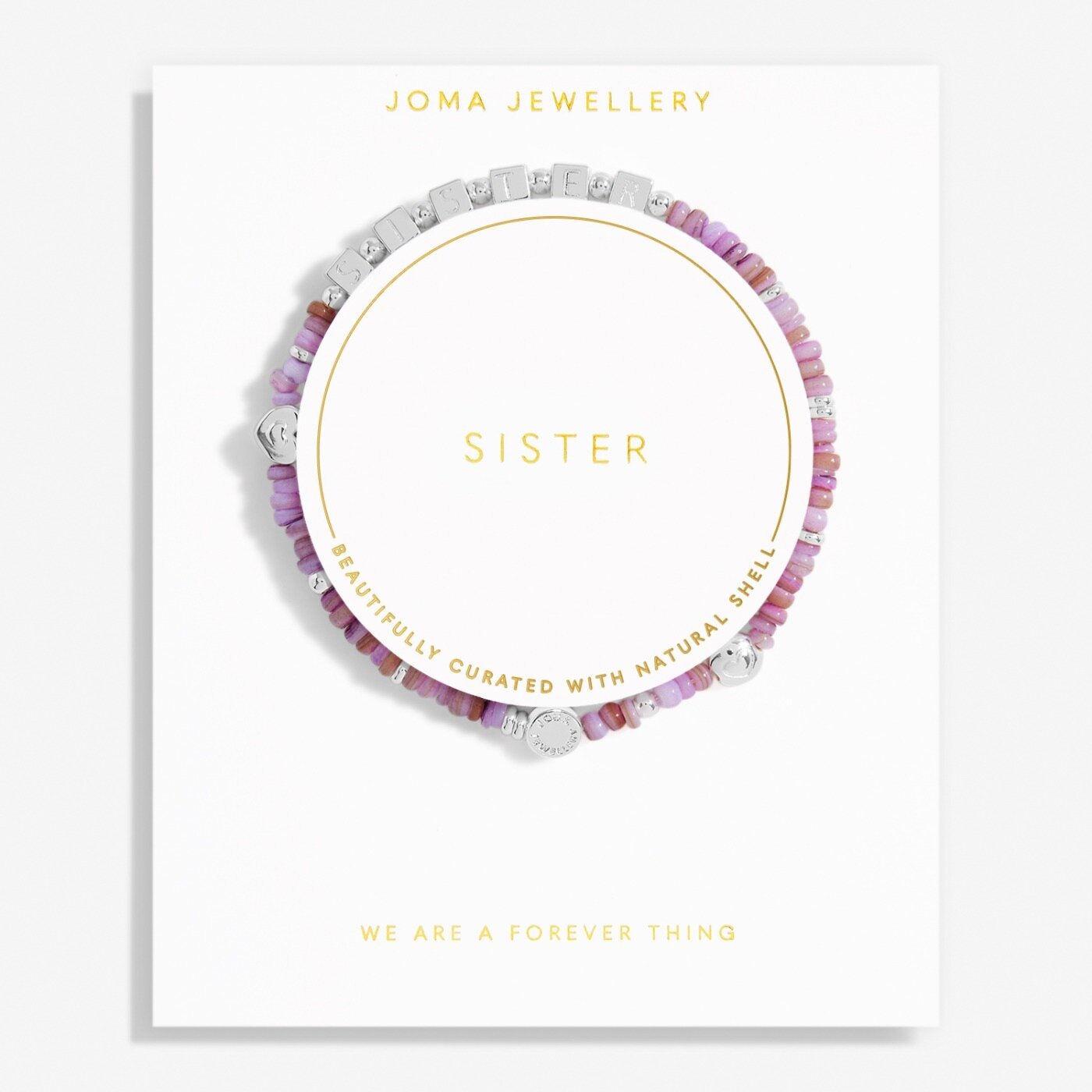 Joma JewelleryJoma Jewellery Happy Little Moments Bracelet ' Sister 'Jewellery - Blue Water Clothing