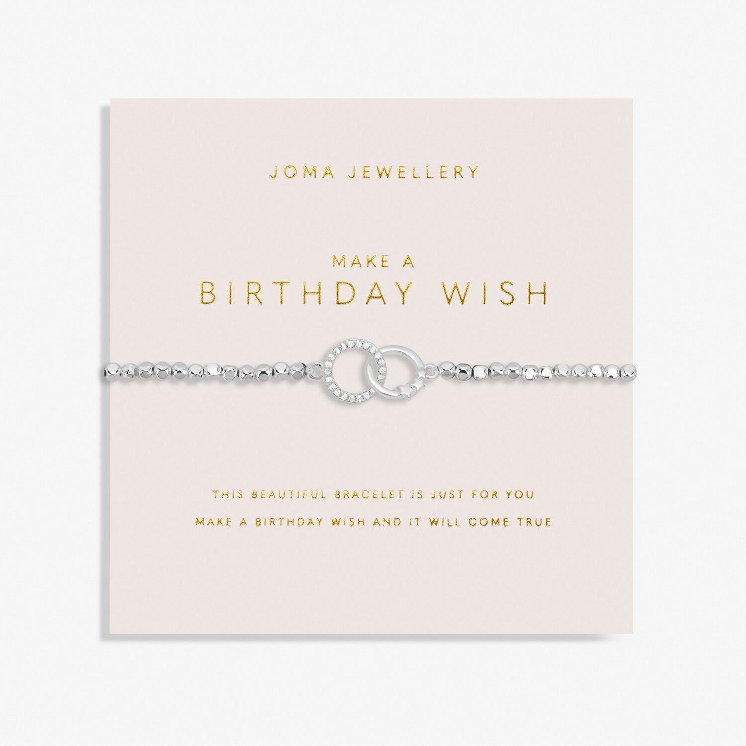 Joma JewelleryJoma Jewellery 'Make A Birthday Wish' Forever Yours BraceletJewellery - Blue Water Clothing