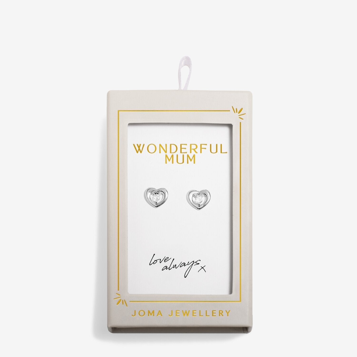 Joma JewelleryJoma Jewellery Stud Earrings Moments To Shine 'Wonderful Mum'Jewellery - Blue Water Clothing