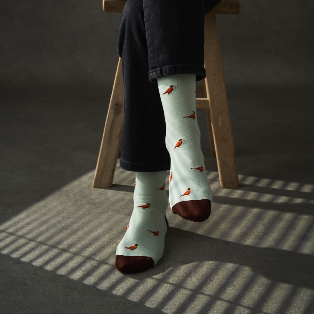 Kosi LondonKosi London Socks The PheasantAccessories - Blue Water Clothing