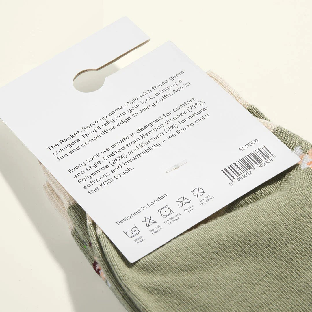 Kosi LondonKosi London Socks The RacketAccessories - Blue Water Clothing