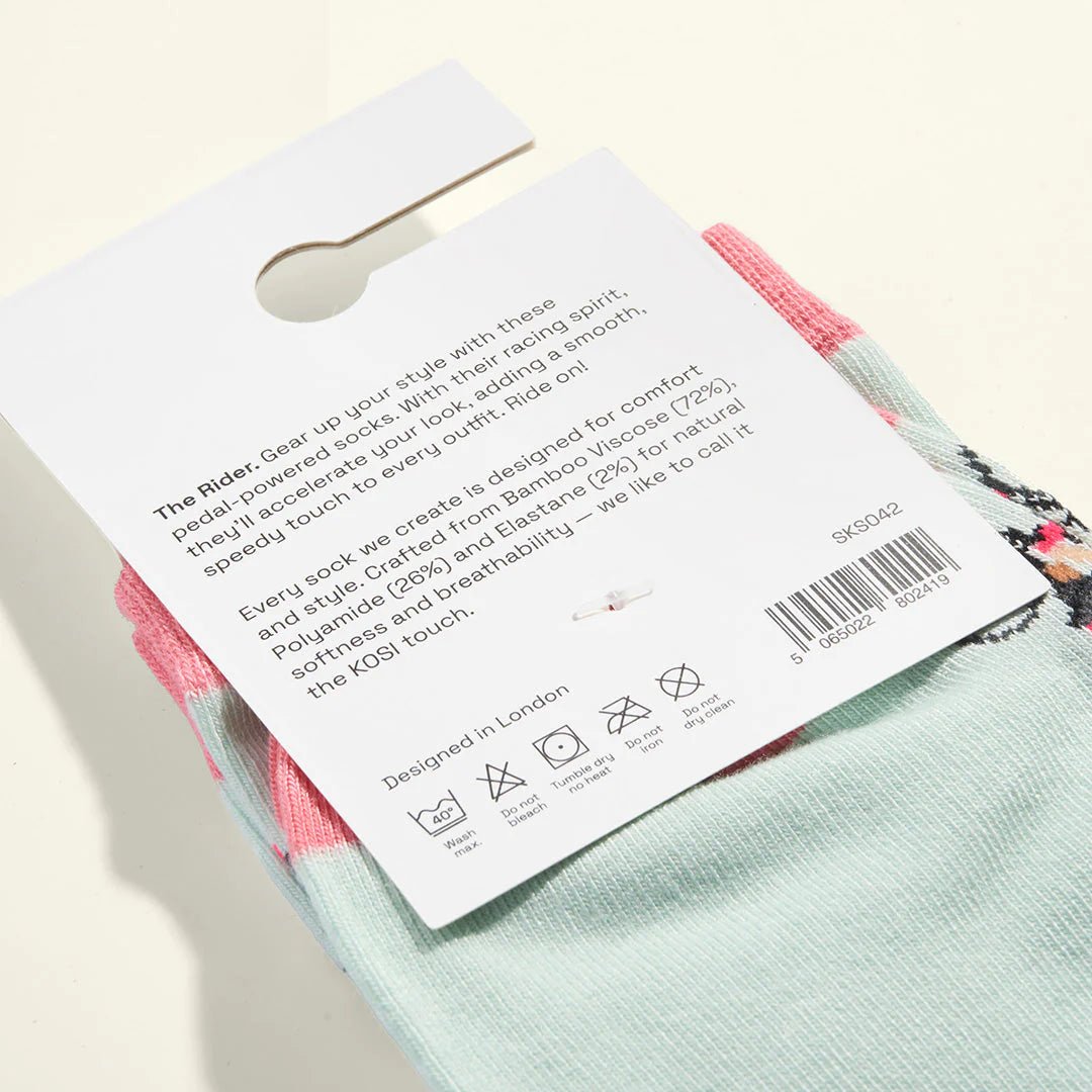 Kosi LondonKosi London Socks The RiderAccessories - Blue Water Clothing