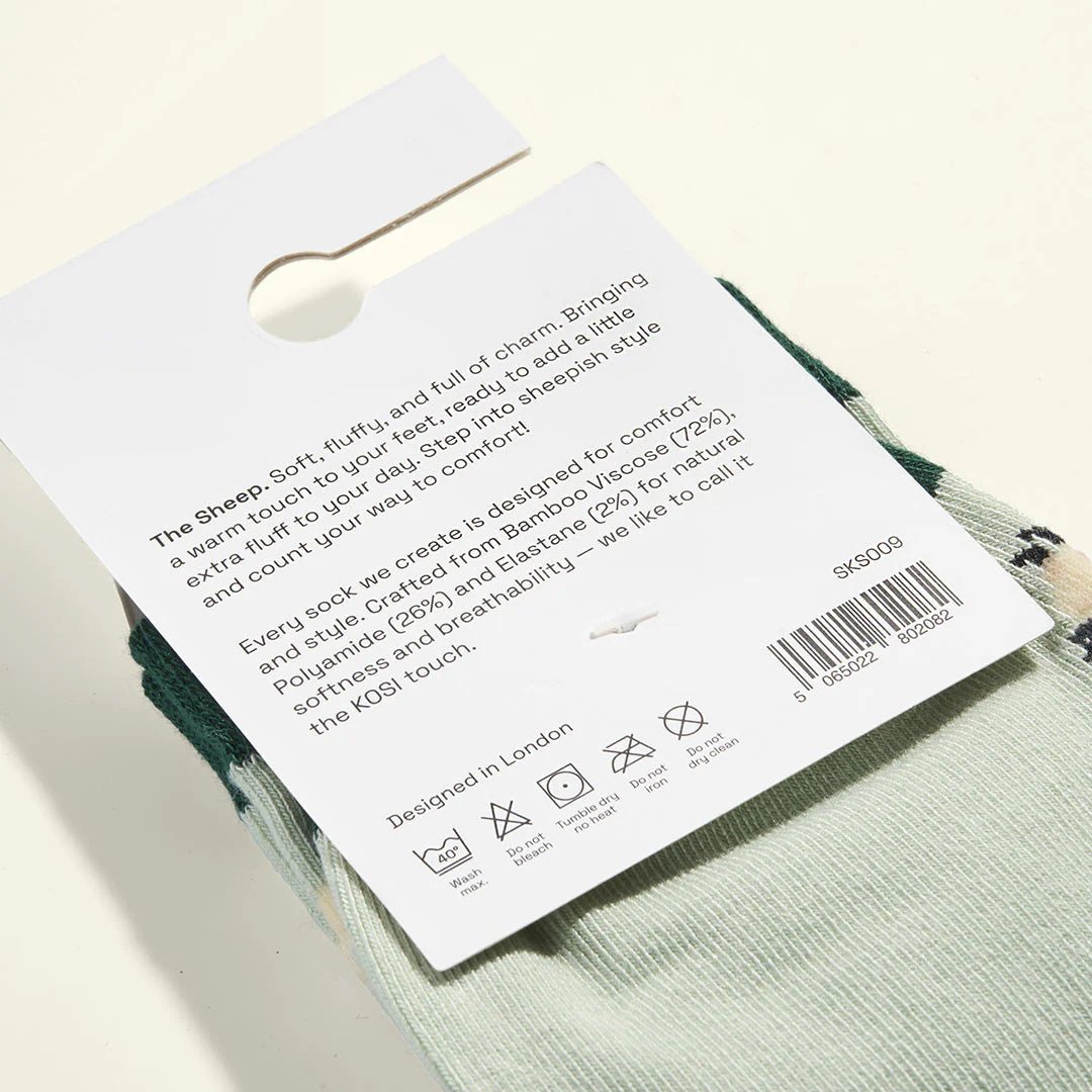 Kosi LondonKosi London Socks The SheepAccessories - Blue Water Clothing