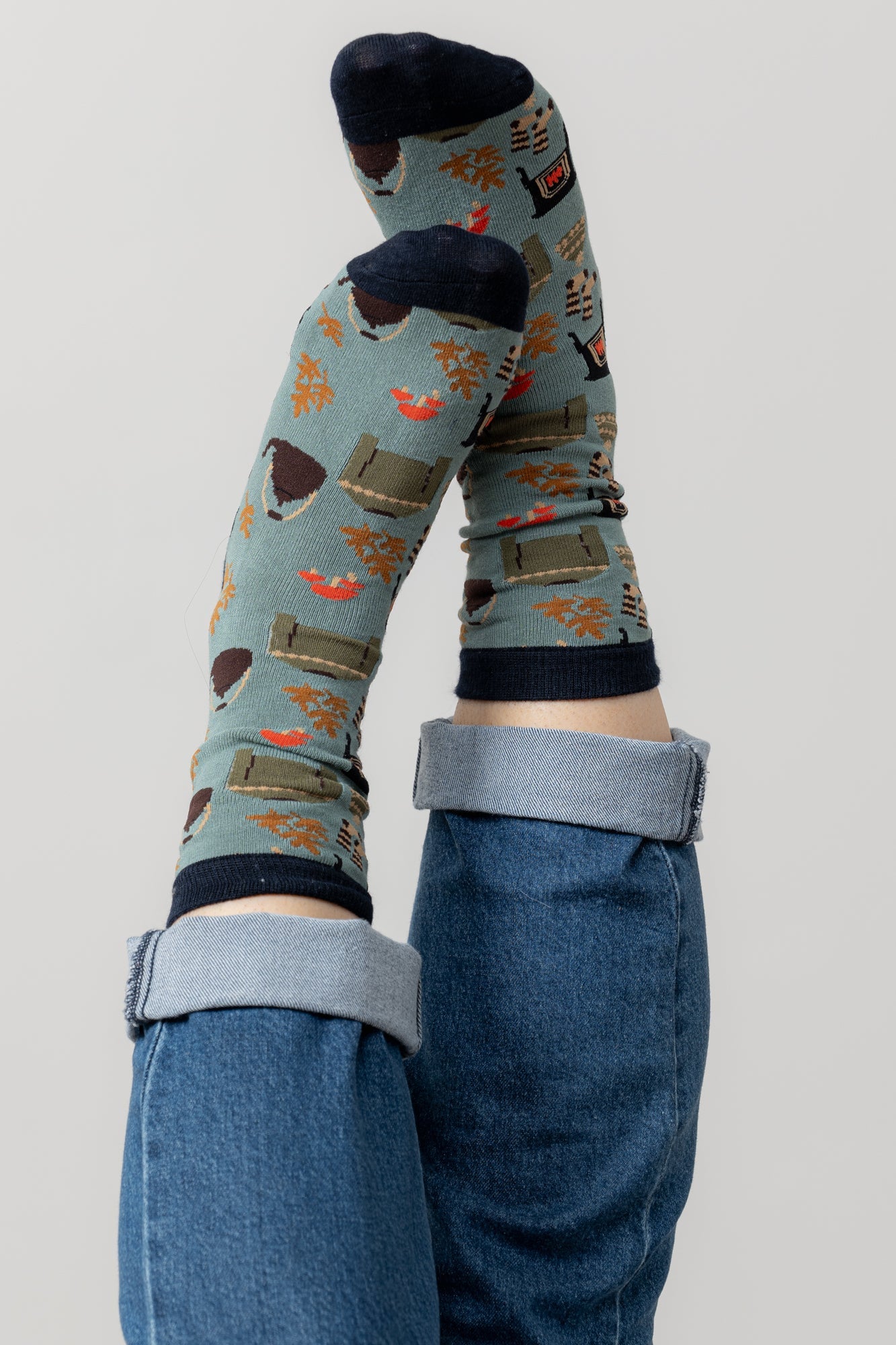 Lily & MeLily And Me Cosy Nights SockAccessoriesSea Mist - Blue Water Clothing