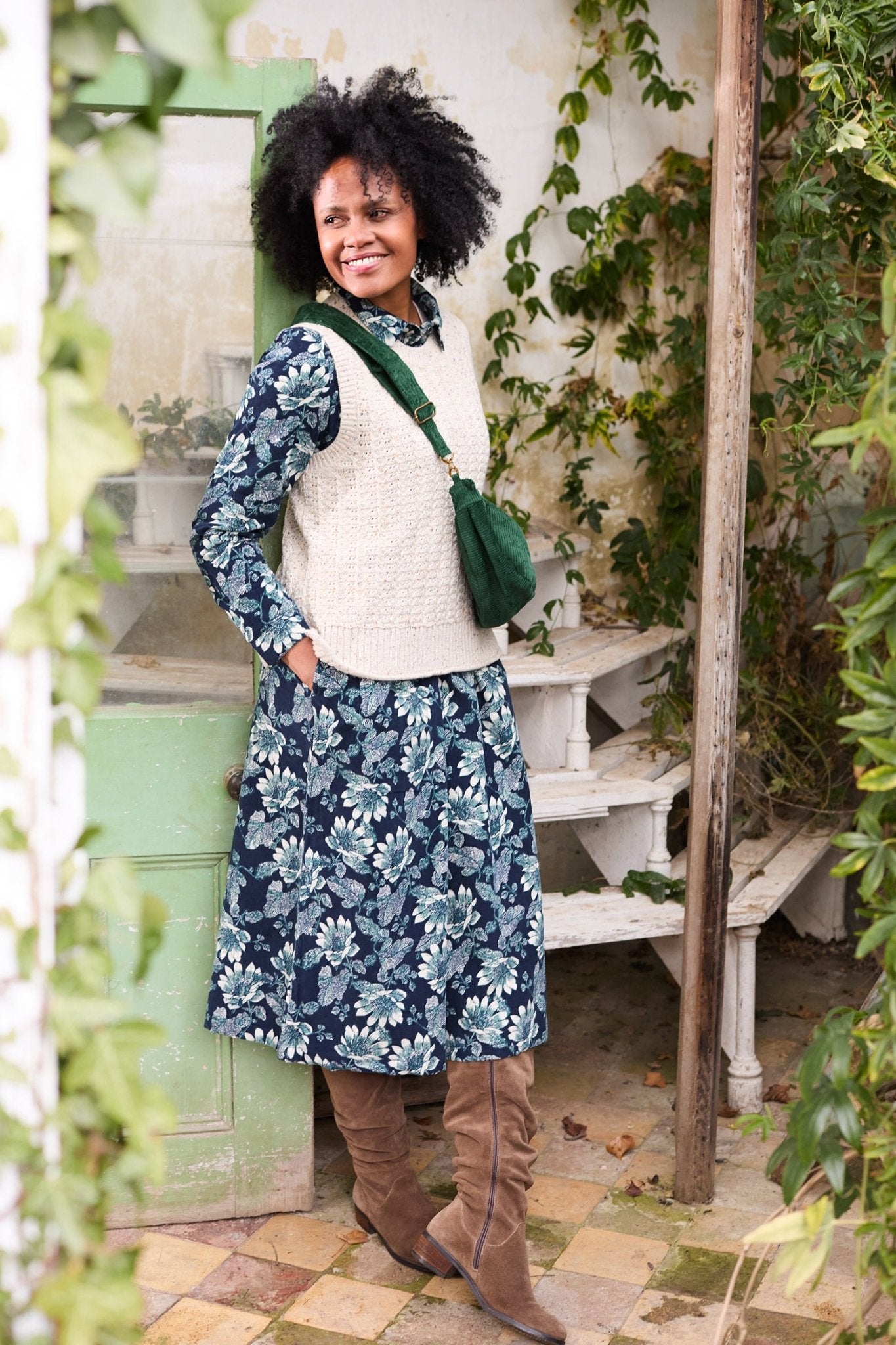 Lily & MeLily And Me Eva Tank Fleck KnitTopsEcru - Blue Water Clothing